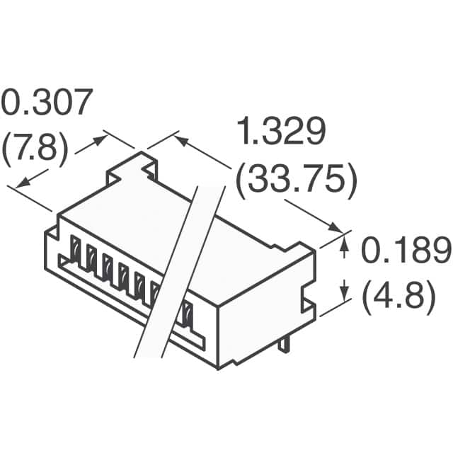 2-84533-4 TE Connectivity AMP Connectors  FFC FPC (Flat Flexible) Connector Assemblies